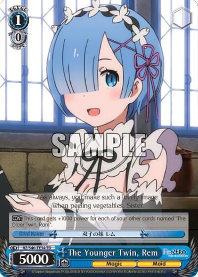 The Younger Twin, Rem, Re:ZERO RZ/S46-TE34 TD