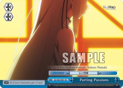 Parting Passions, Re:ZERO RZ/S46-TE41 TD