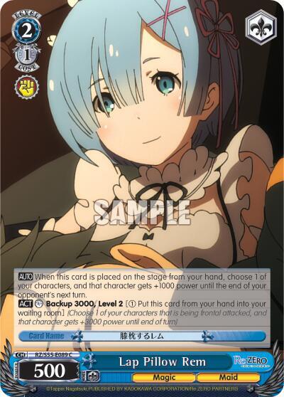 Lap Pillow Rem, Re:ZERO Vol.2 RZ/S55-E089 C