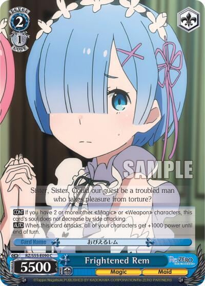 Frightened Rem, Re:ZERO Vol.2 RZ/S55-E090 C