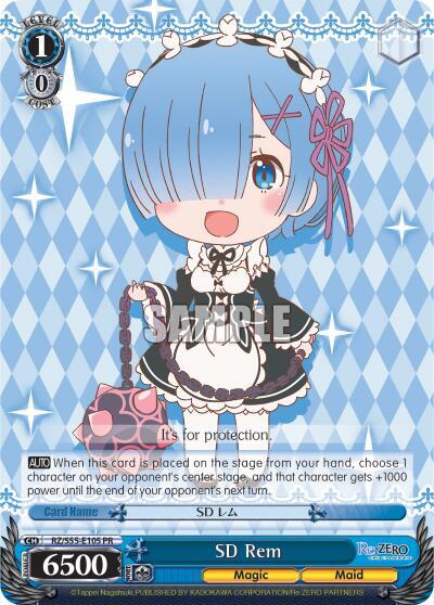 SD Rem, Re:ZERO Vol.2 RZ/S55-E105 PR