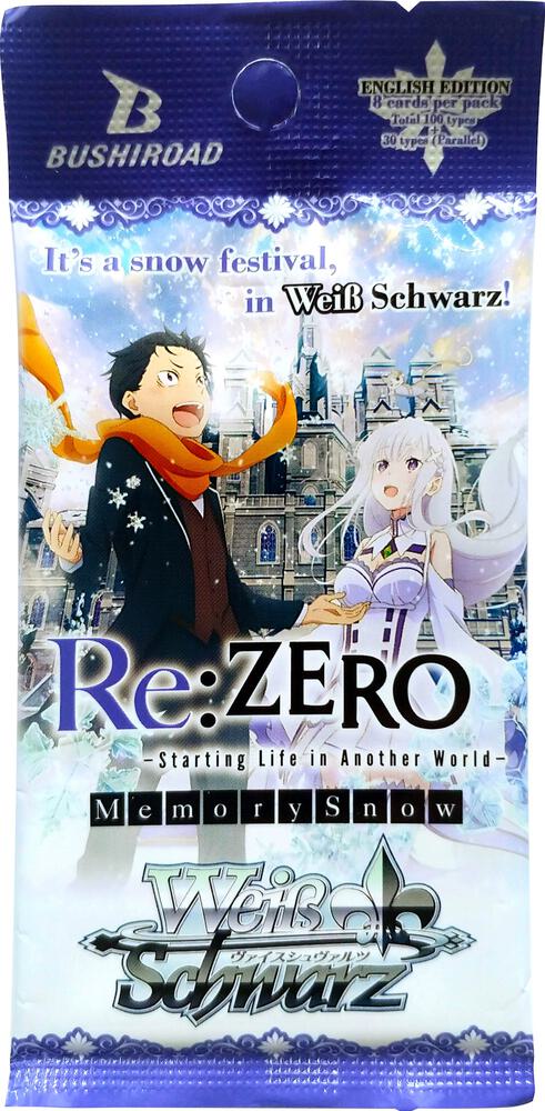 Re:ZERO Memory Snow Booster Pack, Re:ZERO Memory Snow P218050