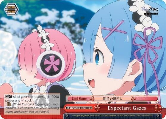 Expectant Gazes (RRR), Re:ZERO Memory Snow RZ/S68-E051R RRR