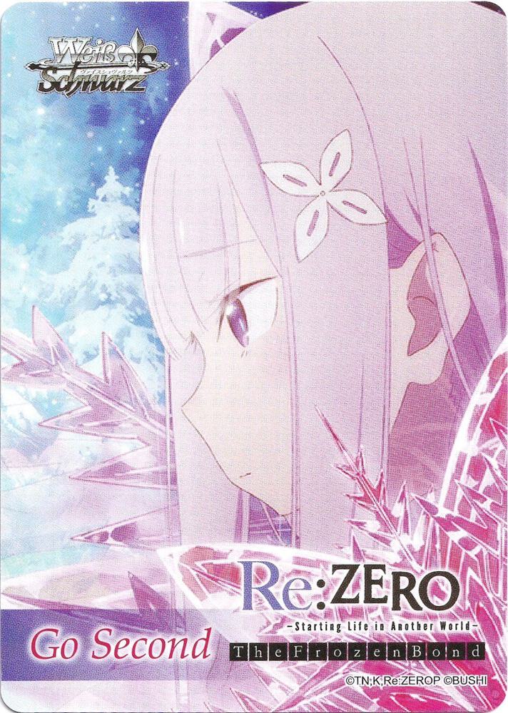 Go Second Card - Emilia All Alone, Re:ZERO: The Frozen Bond P233365