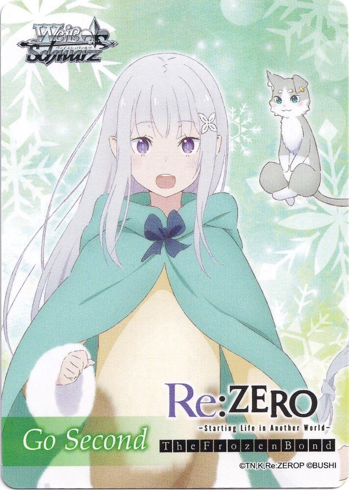 Go Second Card - Contractor and Spirit, Emilia & Puck, Re:ZERO: The Frozen Bond P233366