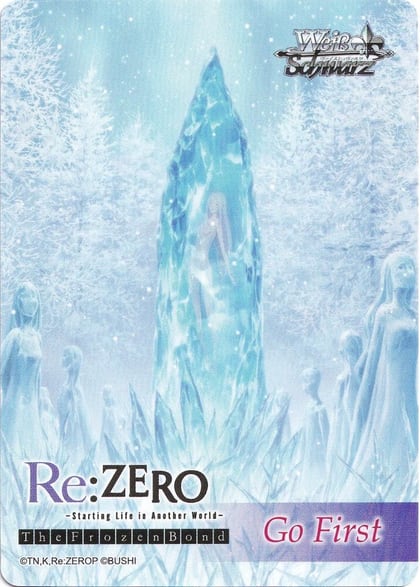 Go First Card - Girl Imprisoned in Ice, Emilia, Re:ZERO: The Frozen Bond P233367