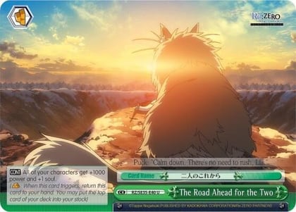 The Road Ahead for the Two, Re:ZERO: The Frozen Bond RZ/SE35-E40 U