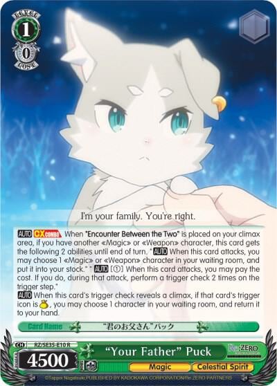 "Your Father" Puck, Re:ZERO: The Frozen Bond RZ/SE35-E10 R