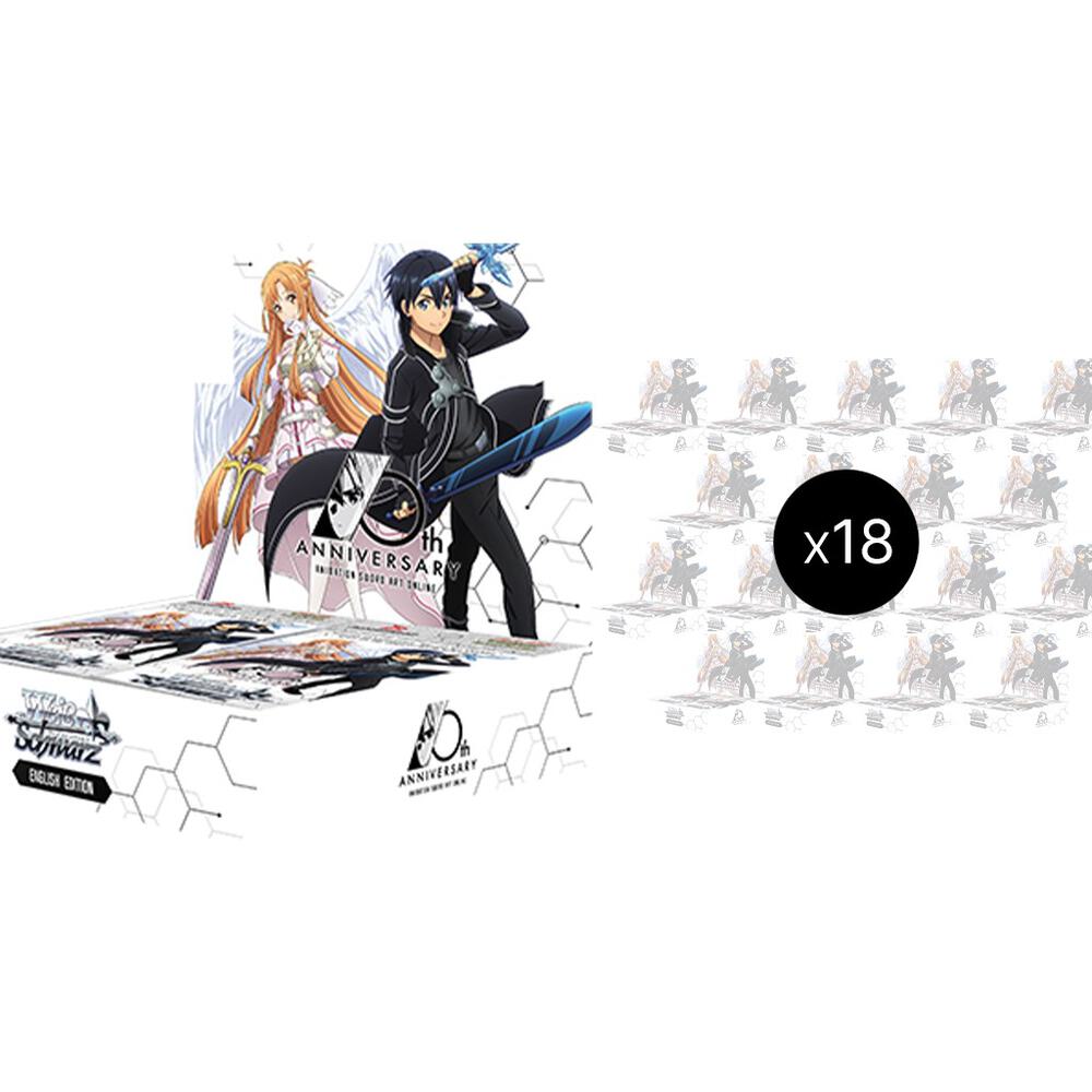 Sword Art Online Animation 10th Anniversary Booster Box Case, Sword Art Online Animation 10th Anniversary P484795