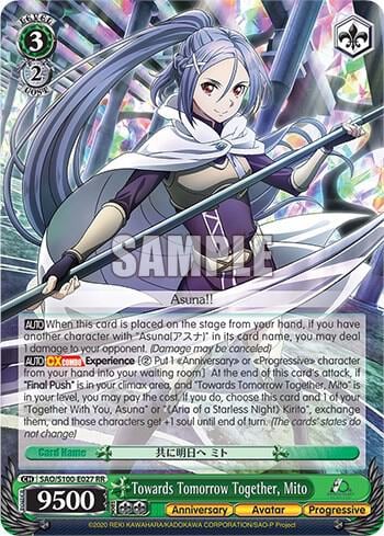 Towards Tomorrow Together, Mito, Sword Art Online Animation 10th Anniversary SAO/S100-E027 RR