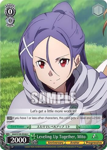Leveling Up Together, Mito, Sword Art Online Animation 10th Anniversary SAO/S100-E046 C