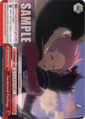 Awakened Feelings (RRR), Sword Art Online Animation 10th Anniversary SAO/S100-E074R RRR