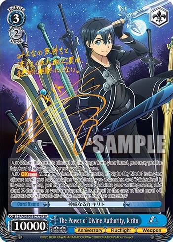 The Power of Divine Authority, Kirito (SP), Sword Art Online Animation 10th Anniversary SAO/S100-E077SP SP