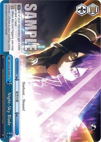 Night-Sky Blade, Sword Art Online Animation 10th Anniversary SAO/S100-E099 CR