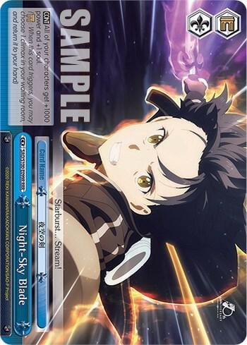 Night-Sky Blade (RRR), Sword Art Online Animation 10th Anniversary SAO/S100-E099R RRR