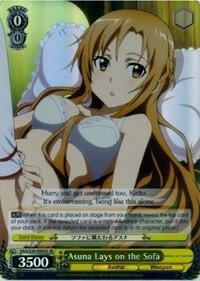 Asuna Lays on the Sofa (SR), Sword Art Online SAO/S20-E003S SR