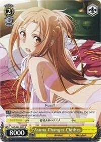 Asuna Changes Clothes, Sword Art Online SAO/S20-E005 R