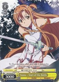 Asuna - Start of the Battle, Sword Art Online SAO/S20-E017 C