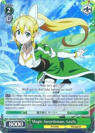 Magic Swordsman, Leafa (RRR), Sword Art Online SAO/S20-E026R RRR