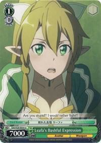 Leafa's Bashful Expression, Sword Art Online SAO/S20-E035 U