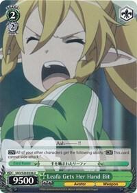 Leafa Gets Her Hand Bit, Sword Art Online SAO/S20-E036 U