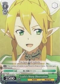Leafa's Sharp Observation, Sword Art Online SAO/S20-E037 C
