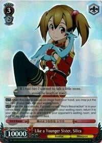 Like a Younger Sister, Silica (RRR), Sword Art Online SAO/S20-E047R RRR