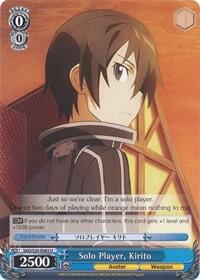 Solo Player, Kirito, Sword Art Online SAO/S20-E083 U