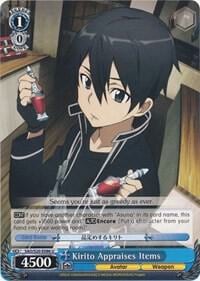 Kirito Appraises Items, Sword Art Online SAO/S20-E086 U
