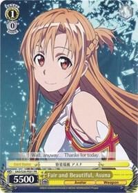 Fair and Beautiful, Asuna, Sword Art Online SAO/S20-PE01 PR