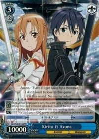 Kirito & Asuna, Sword Art Online SAO/S20-E104 TD