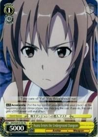 Asuna Enters the Underground Dungeon, Sword Art Online SAO/S20-E105 TD