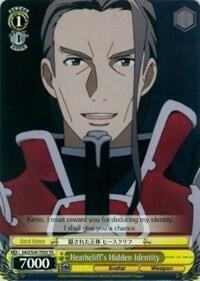 Heathcliff's Hidden Identity (TD), Sword Art Online SAO/S20-TE03 TD