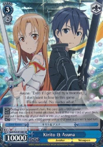 Kirito & Asuna (SR), Sword Art Online SAO/S20-E104 TD