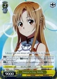 Asuna's Coy Smile, Sword Art Online Vol.2 SAO/S26-E011 U