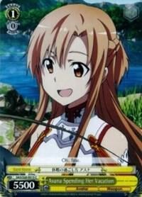 Asuna Spending Her Vacation, Sword Art Online Vol.2 SAO/S26-E015 C