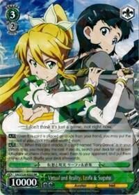 Virtual and Reality, Leafa & Suguha, Sword Art Online Vol.2 SAO/S26-E022 RR