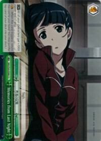 Memories from Last Night, Sword Art Online Vol.2 SAO/S26-E040 CC