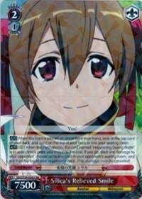Silica's Relieved Smile, Sword Art Online Vol.2 SAO/S26-E042 RR