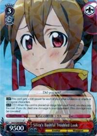 Silica's Bashful Troubled Look, Sword Art Online Vol.2 SAO/S26-E045 R