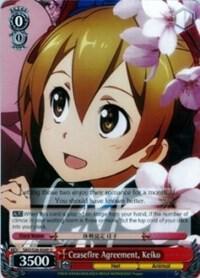 Ceasefire Agreement, Keiko, Sword Art Online Vol.2 SAO/S26-E049 U
