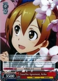 Ceasefire Agreement, Keiko, Sword Art Online Vol.2 SAO/S26-E049 U