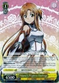 Asuna's Positive Feelings, Sword Art Online Vol.2 SAO/S26-E001 RR