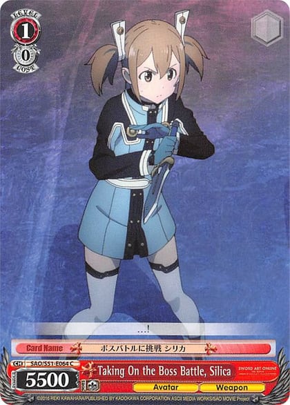 Taking On the Boss Battle, Silica, Sword Art Online The Movie: -Ordinal Scale- SAO/S51-E064 C