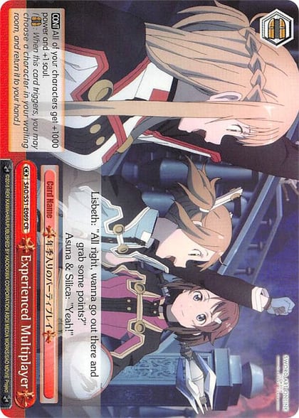Experienced Multiplayer, Sword Art Online The Movie: -Ordinal Scale- SAO/S51-E069 CR