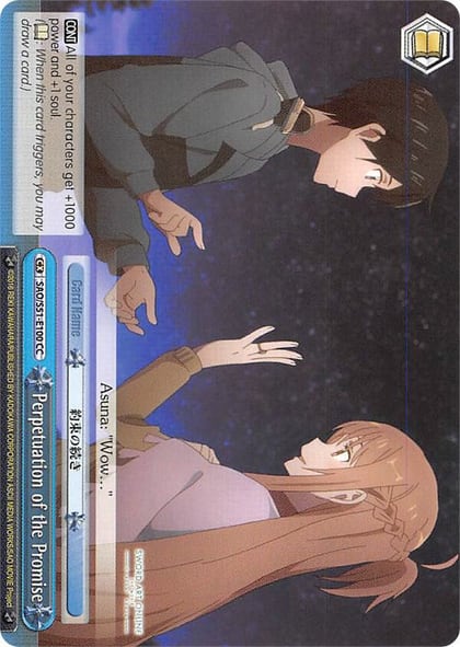 Perpetuation of the Promise, Sword Art Online The Movie: -Ordinal Scale- SAO/S51-E100 CC