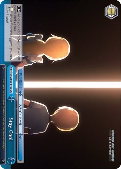 Stay Cool, Sword Art Online -Alicization- SAO/S65-E100 CC