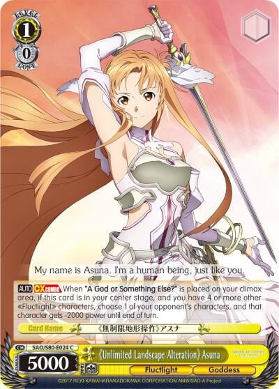 Unlimited Landscape Alteration Asuna, Sword Art Online -Alicization- Vol.2 SAO/S80-E024 C
