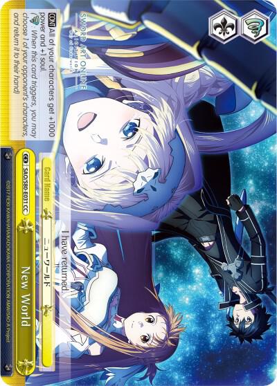 New World, Sword Art Online -Alicization- Vol.2 SAO/S80-E031 CC