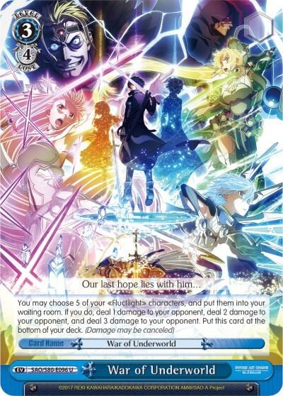 War of Underworld, Sword Art Online -Alicization- Vol.2 SAO/S80-E096 U